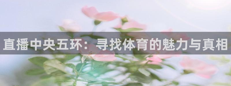 so米直播体育直播：直播中央五环：寻找体育的魅力与真相