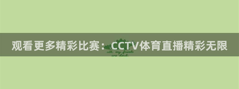 so米直播体育：观看更多精彩比赛：CCTV体育直播精彩无限